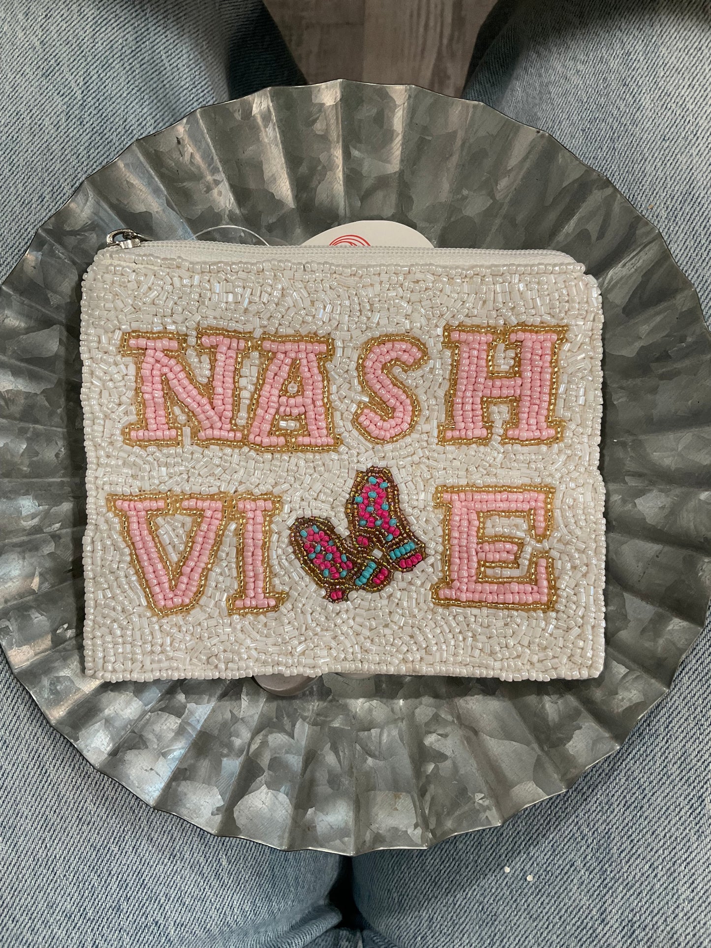 Nashville Beaded Pouch