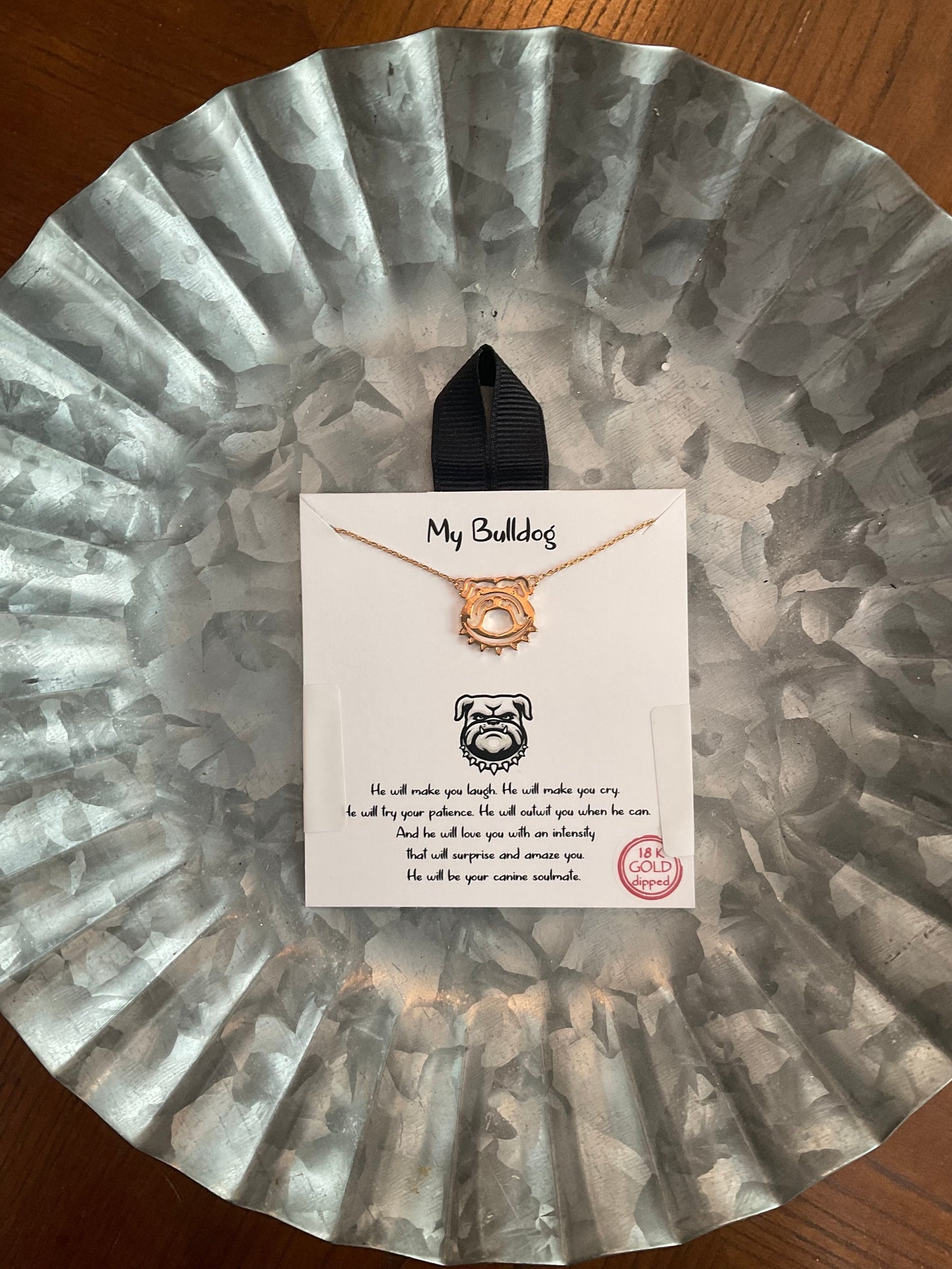 Bulldog Necklace