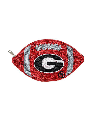 Uga football coin purse