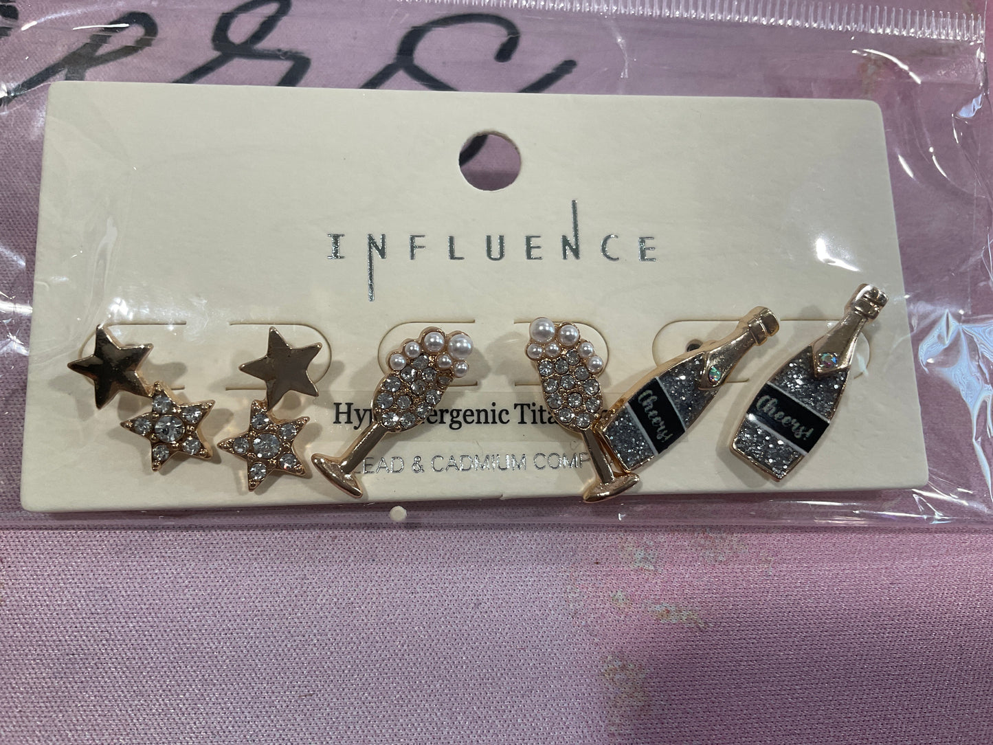 Cheers! Earring set