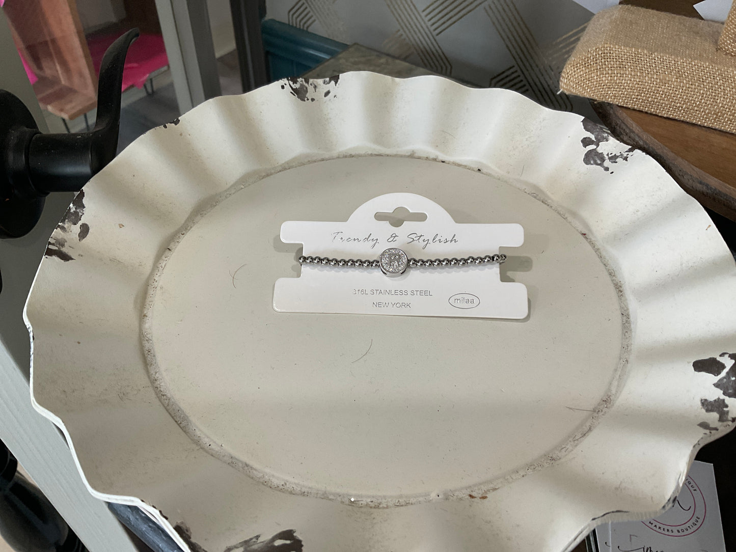 Initial Bracelet