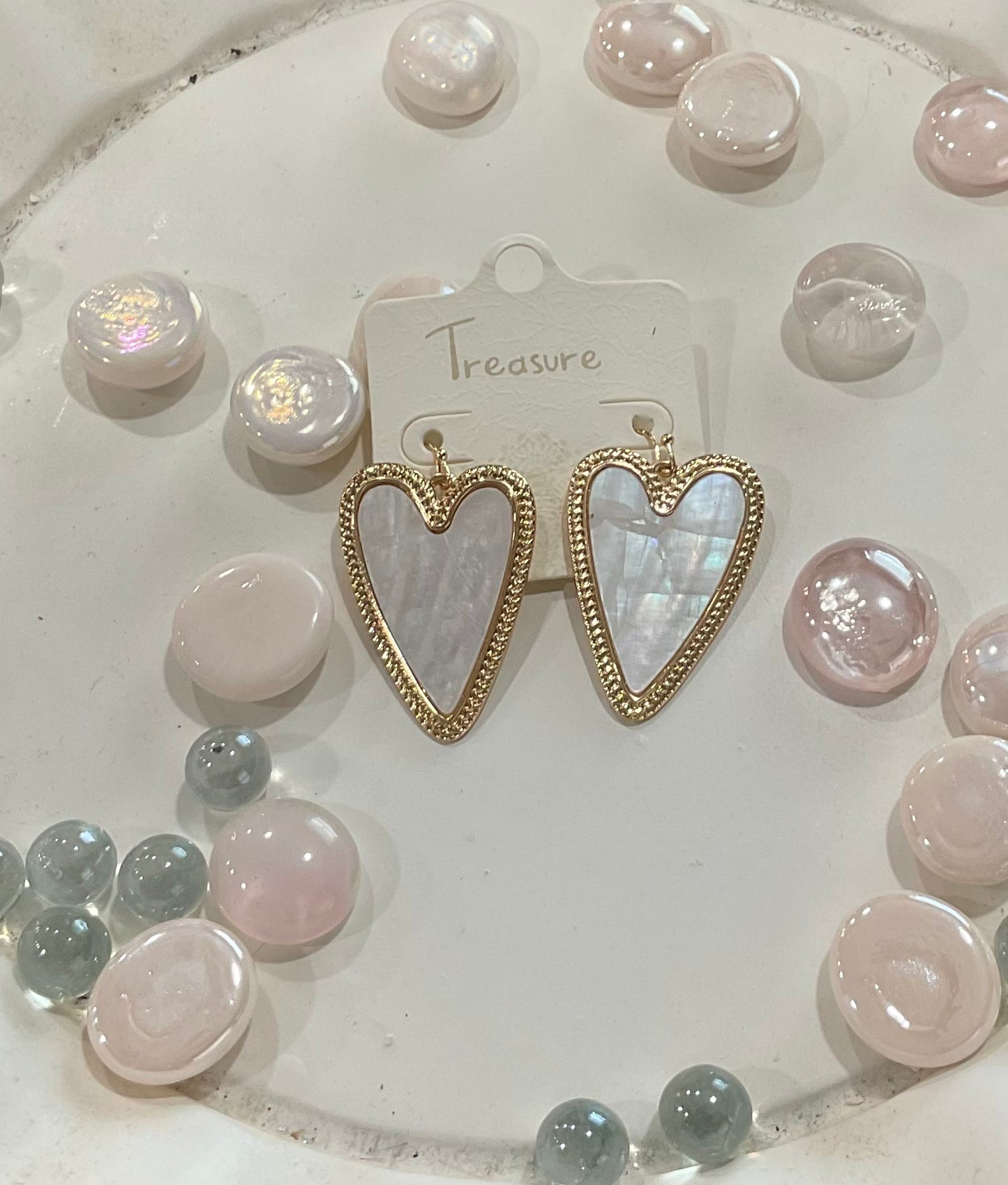 Heart earrings