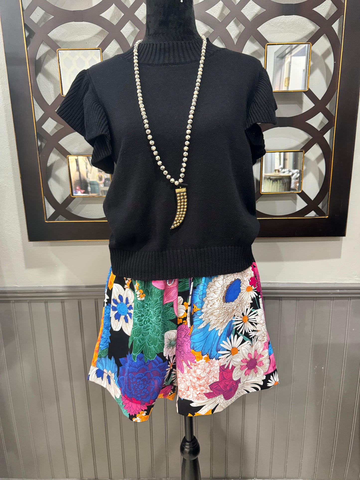 Floral Vibrant Shorts