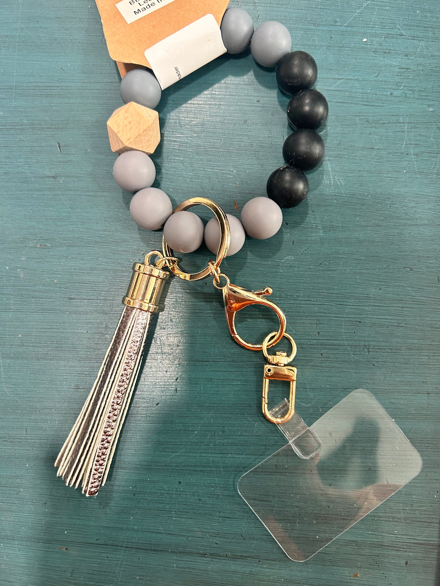 Keychain Wristlet with Phone Holder