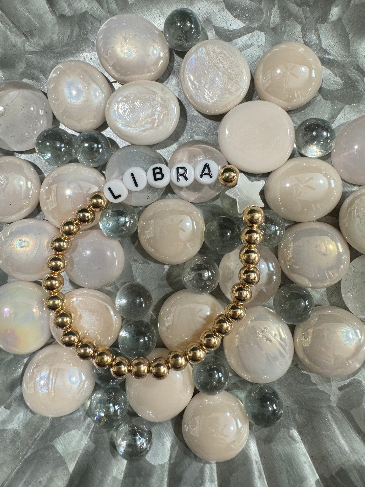 Libra Zodiac Sign Bracelet