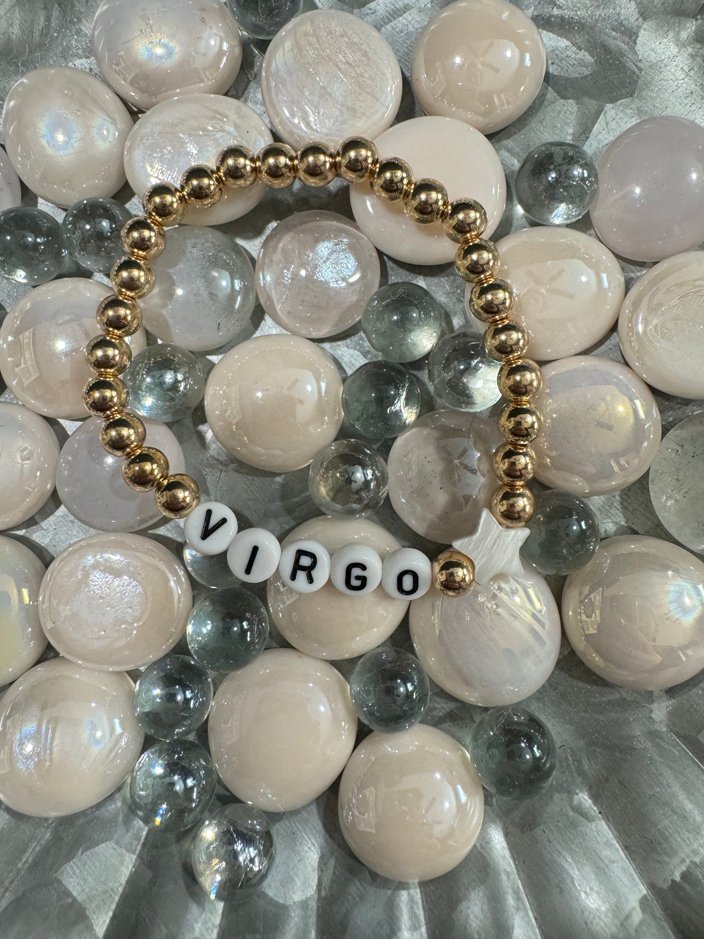 Virgo Zodiac Sign Bracelet