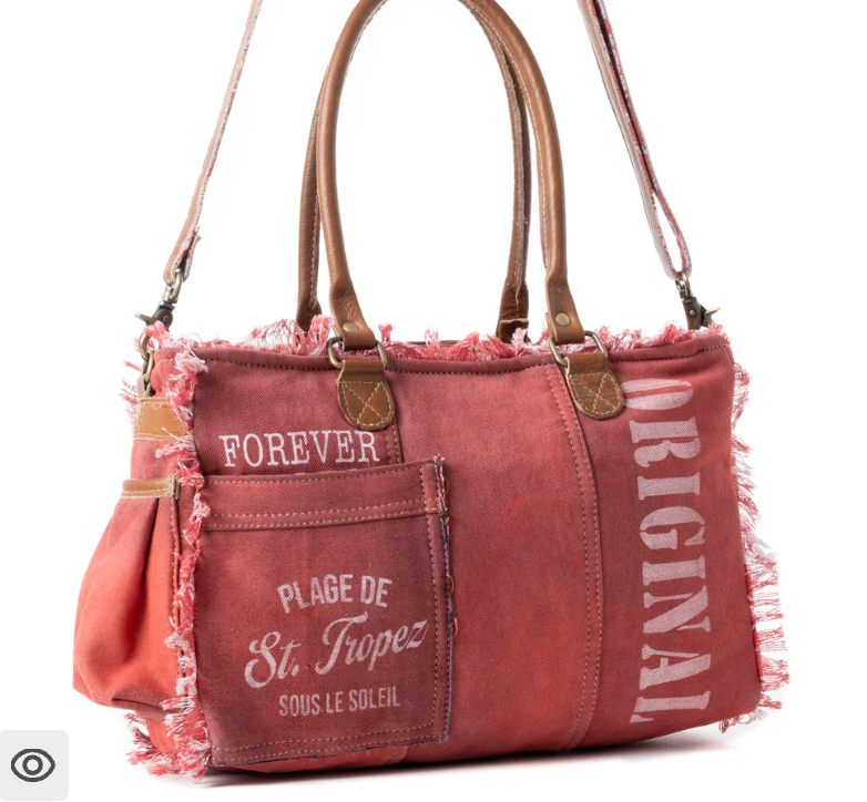 Coastal Steel Upcycled Tote