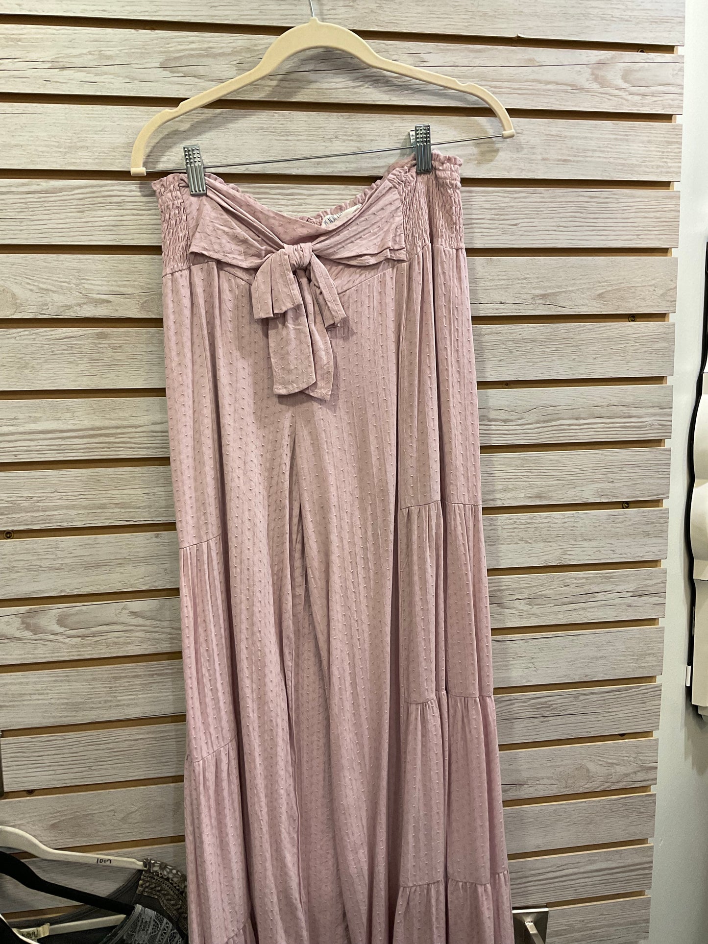 Light pink flowy pants