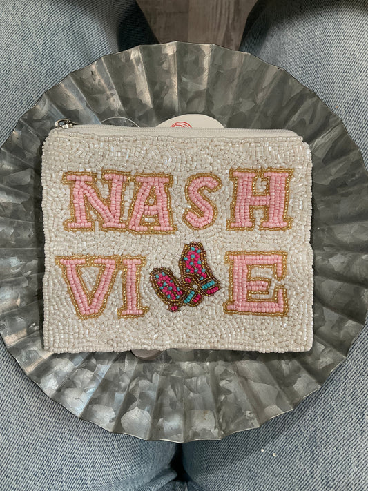 Nashville Beaded Pouch