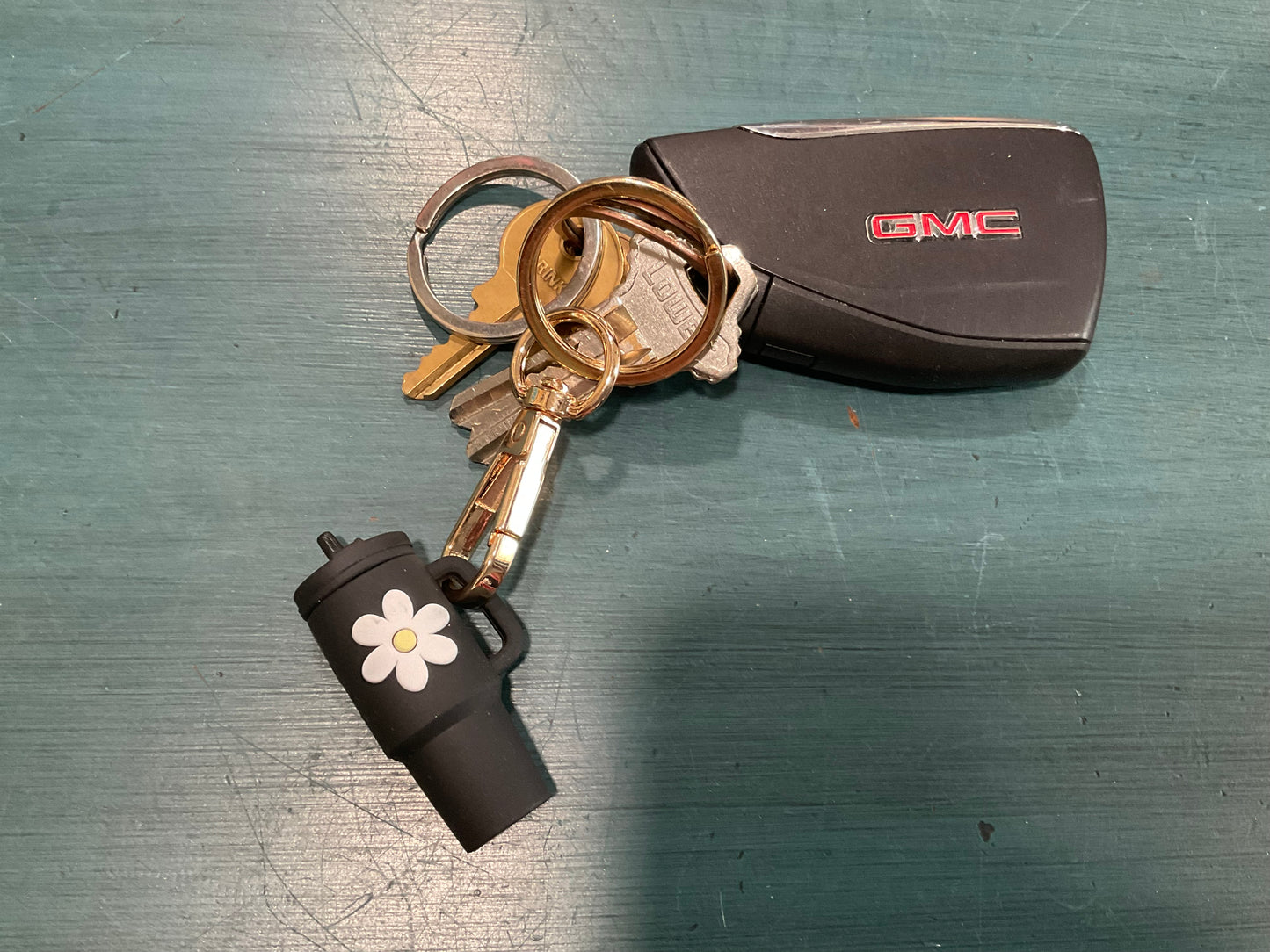 Stanley flower keychain