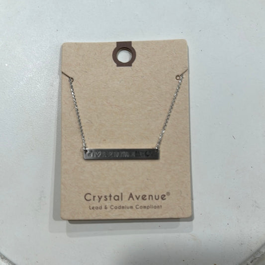 “I love you to the moon and back” necklace