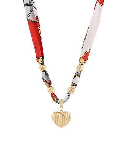 Scarf necklace