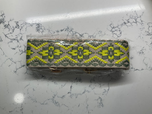 Multi colored Purse strap.