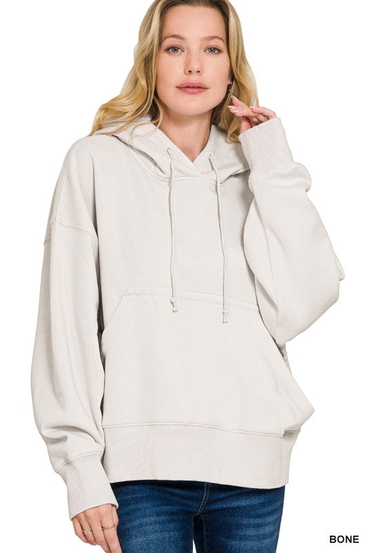 Oversized kangaroo pocket hoodie