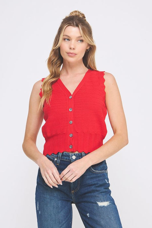 Button up vest