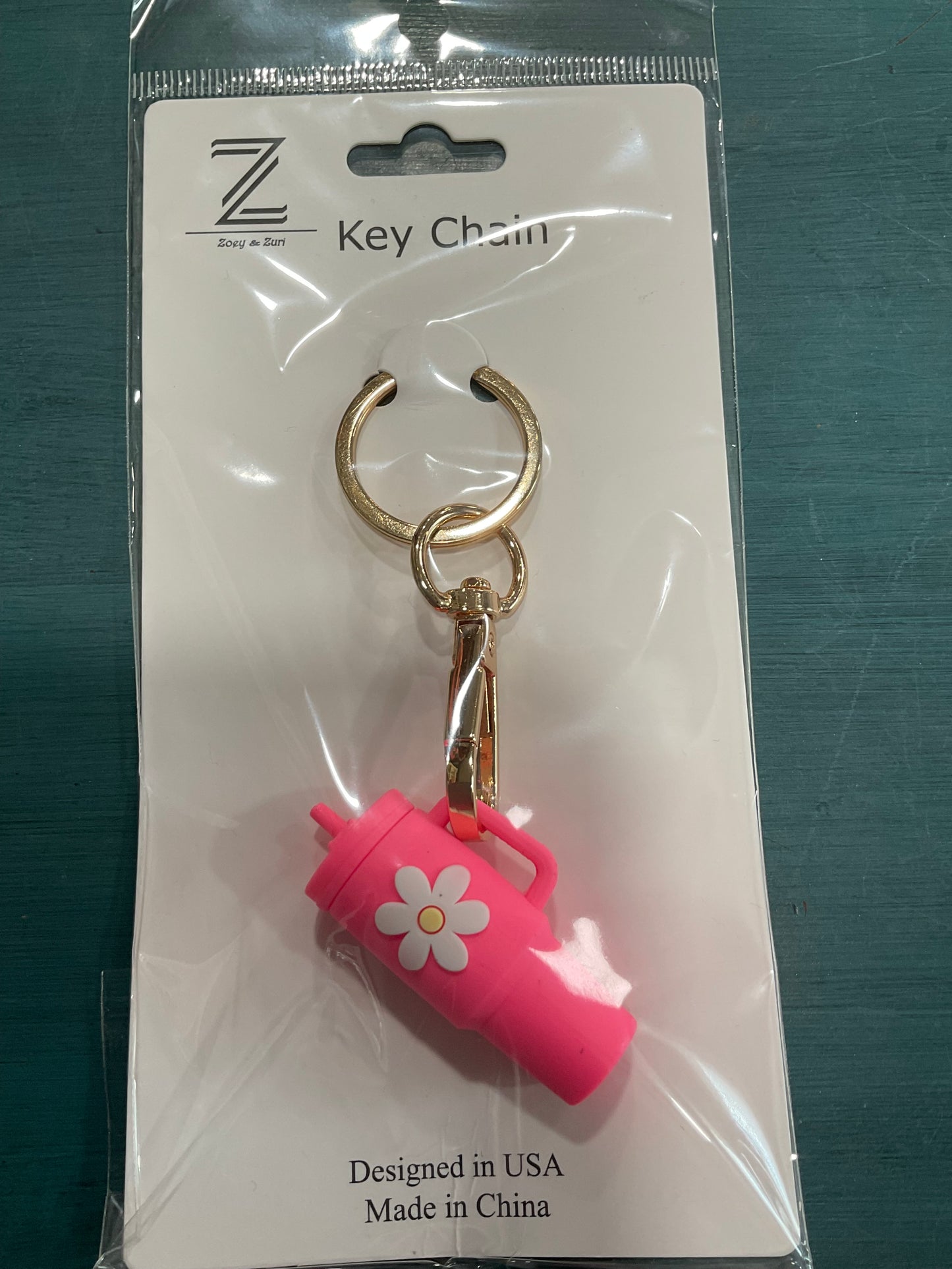 Stanley flower keychain
