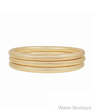 3 Row Bangle Bracelet Set