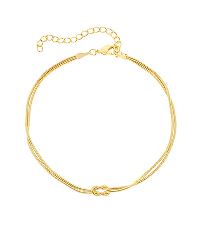 Double Snake Chain Bracelet