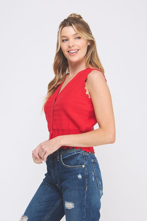 Button up vest