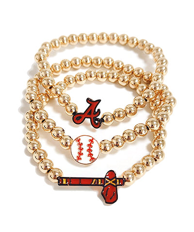 Braves Braclet stack