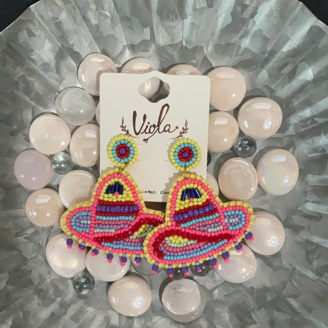 Colorful Sombrero Earrings