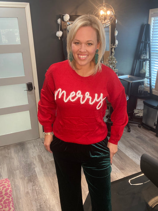 "Merry" Sweater
