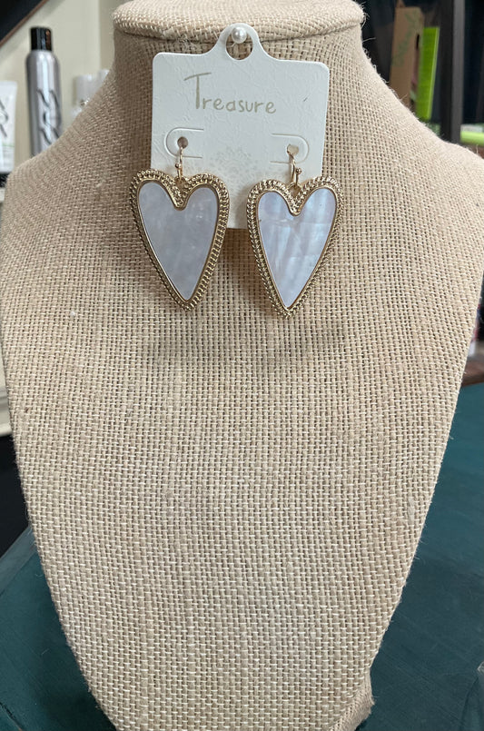 Heart earrings