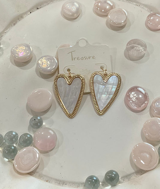 Heart earrings