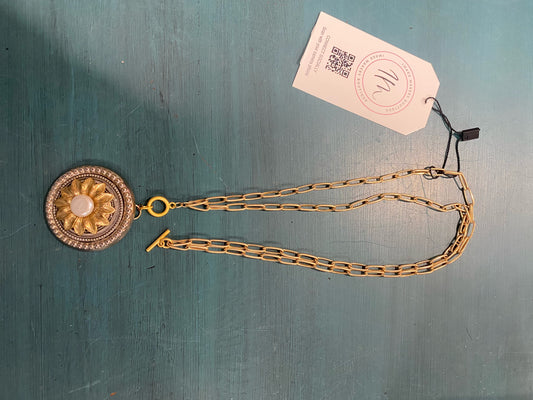 Short/Long Vintage Pendant Necklace