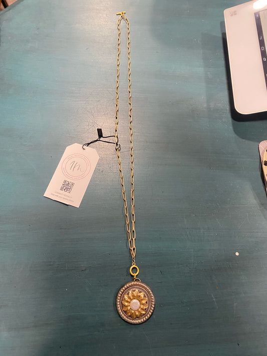 Short/Long Vintage Pendant Necklace