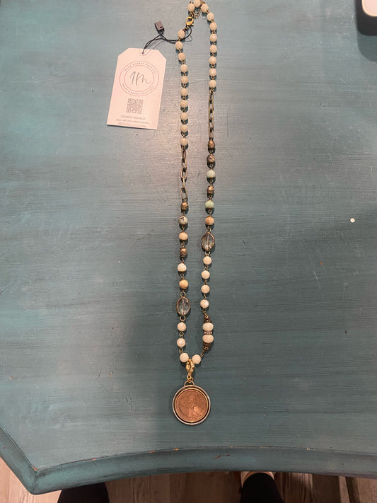Vintage Coin Long Necklaces