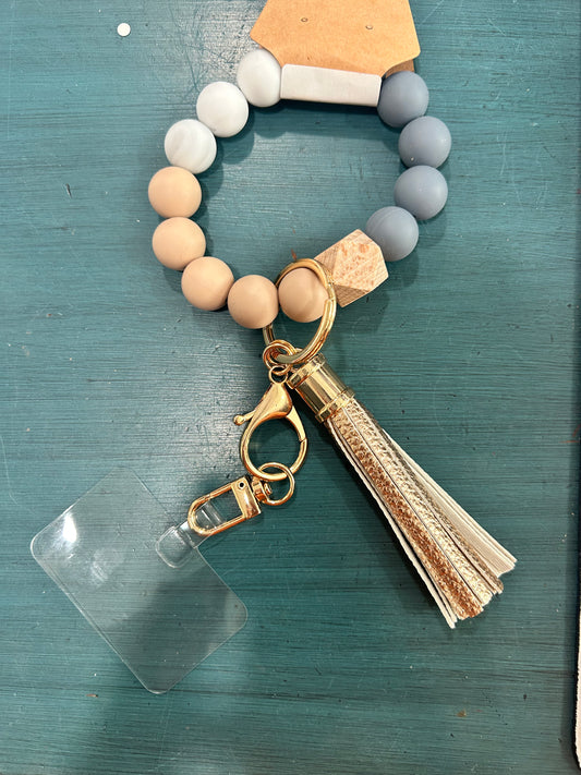 Keychain Wristlet with Phone Holder