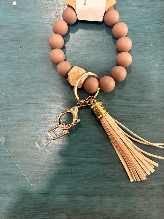 Keychain Wristlet with Phone Holder