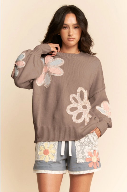 Floral Pull Over