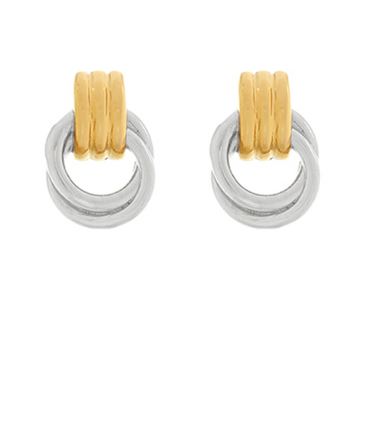 Twotone Earrings