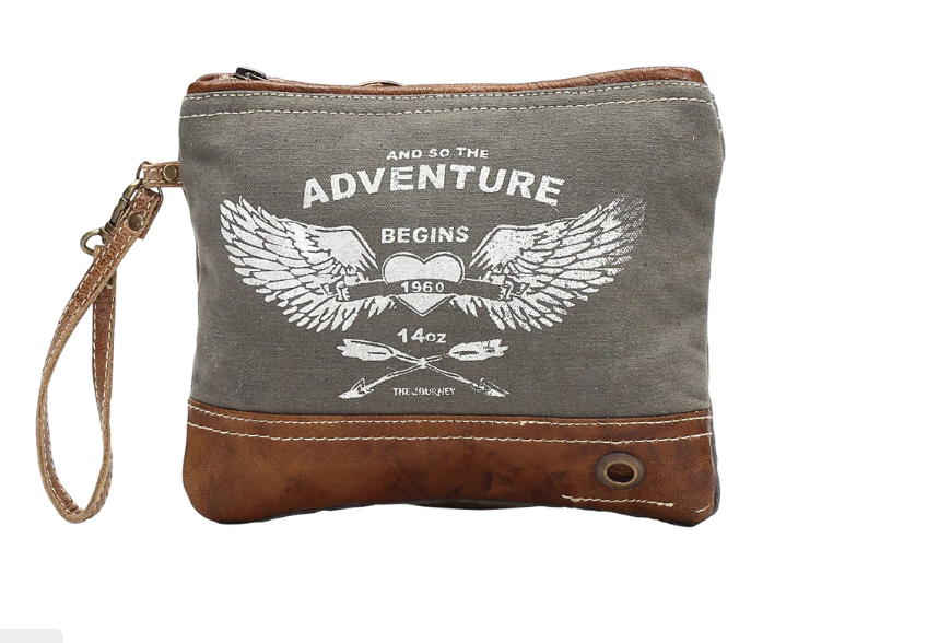 Adventure Begins Pouch