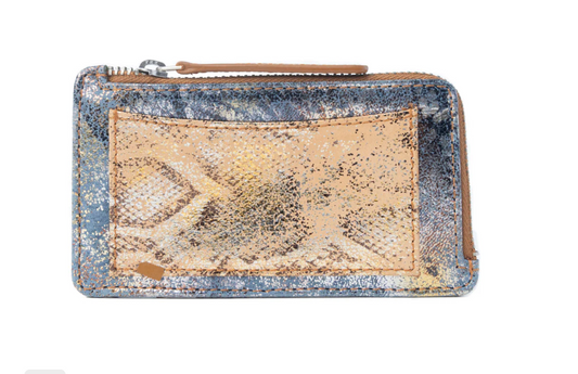 Ashen Blush Leather Wallet