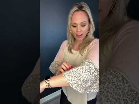 Leopard Fluttery Sleeves Top