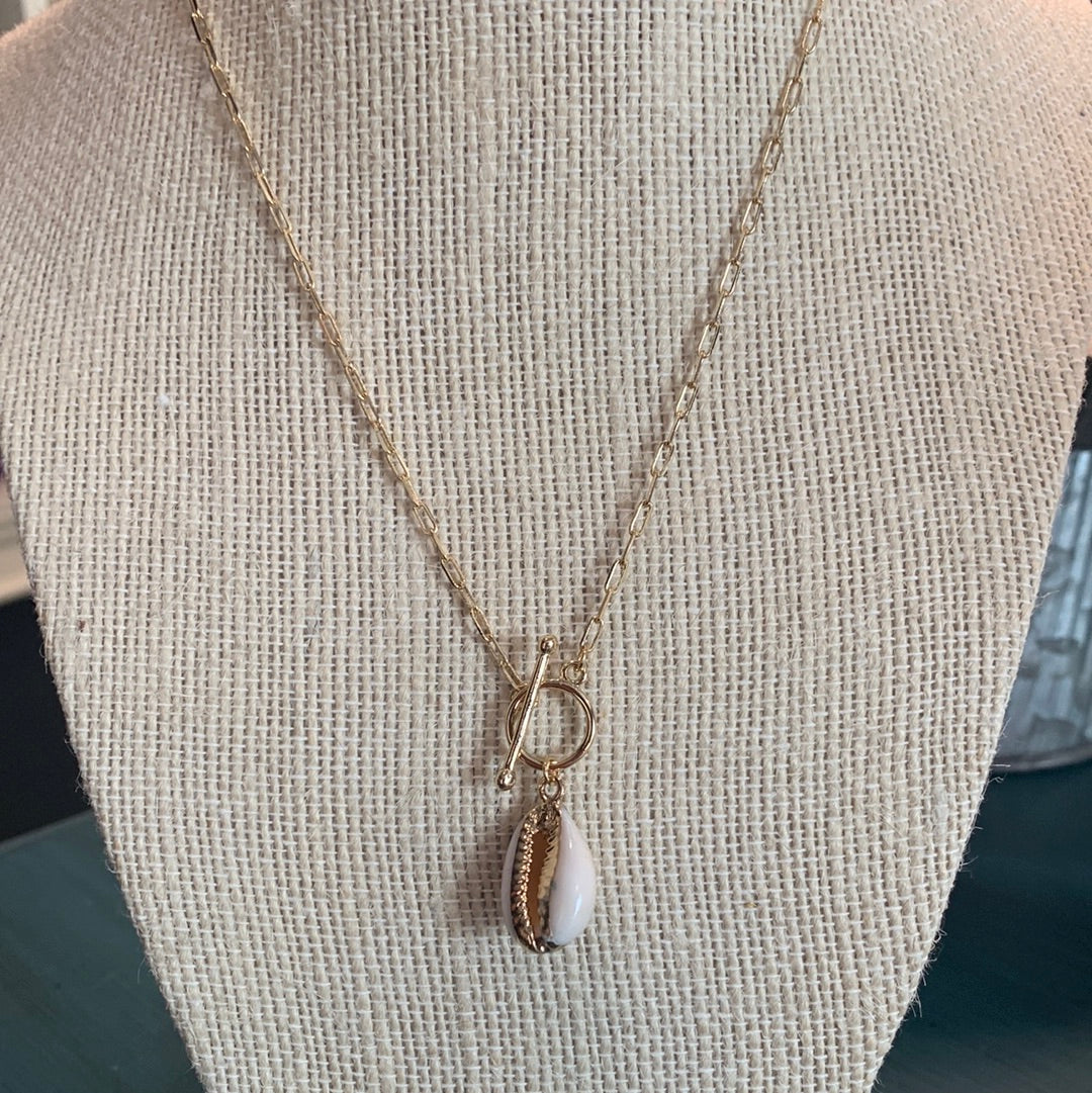 Puka shell necklace