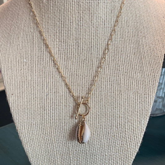 Puka shell necklace