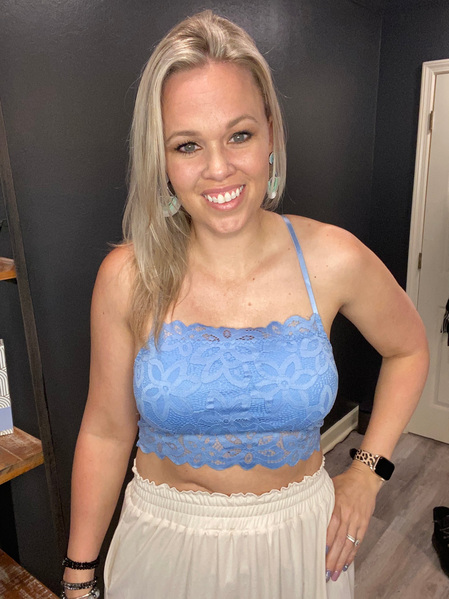 Cropped Lace Bralette