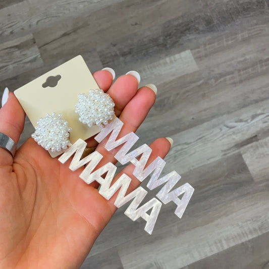 Mama earrings