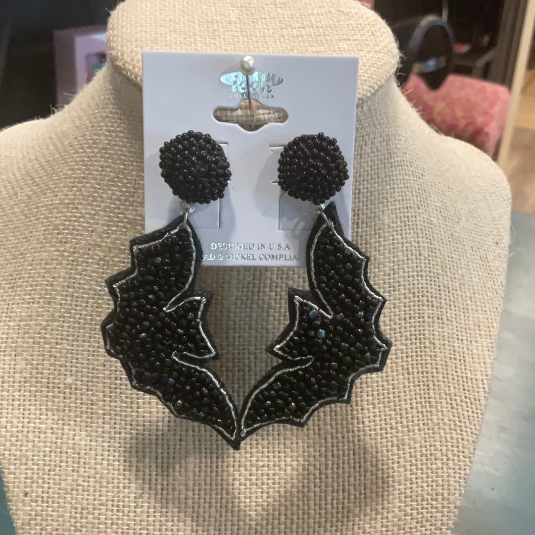 Bat earrings