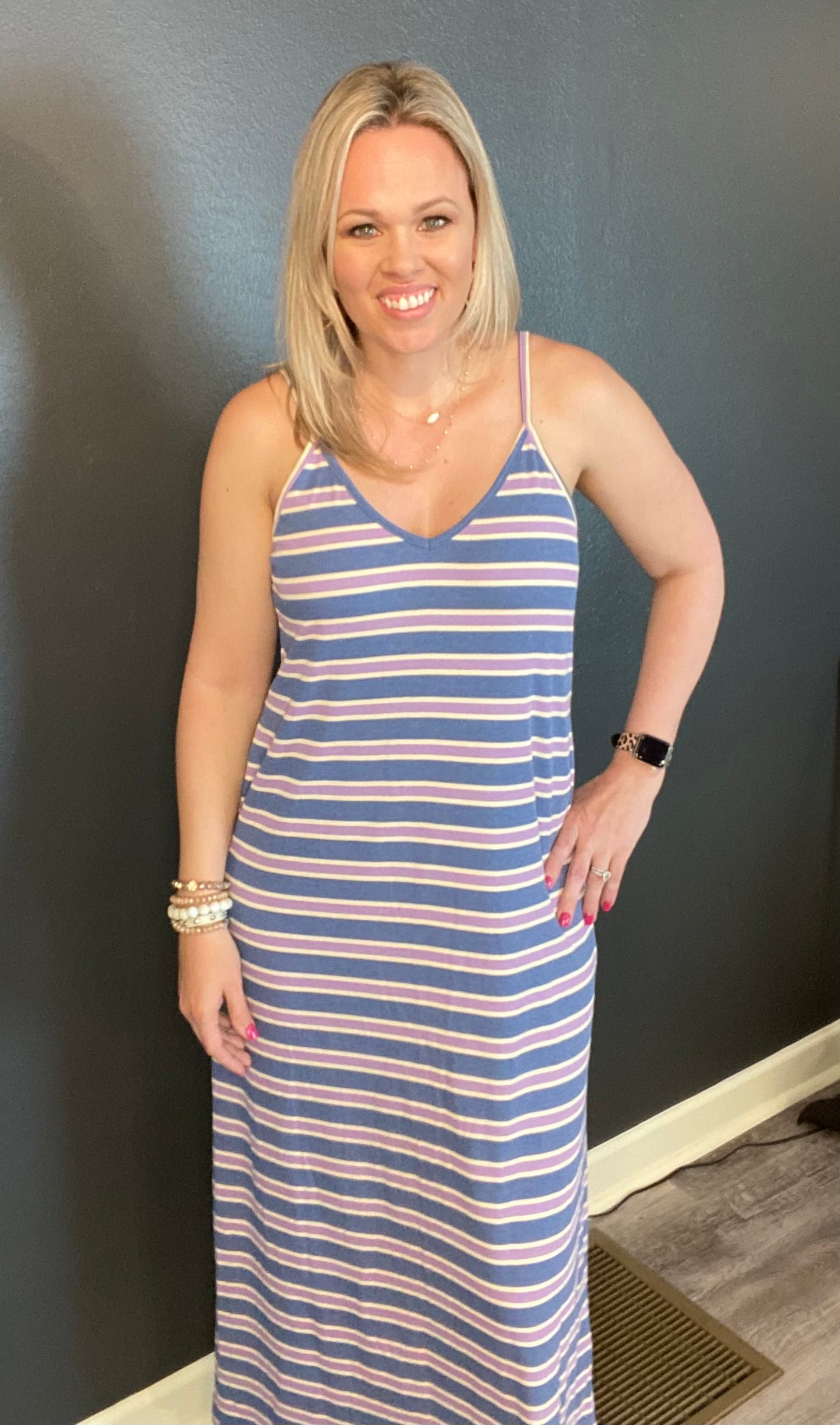 Summer Striped Maxi