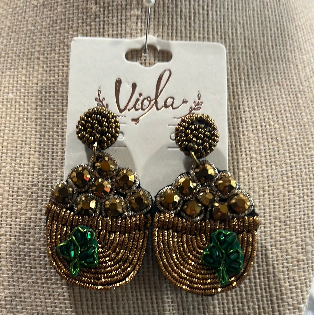 Pot of Gold Earrings