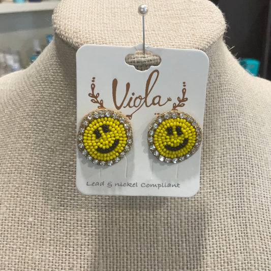 Bling Smile stud earrings