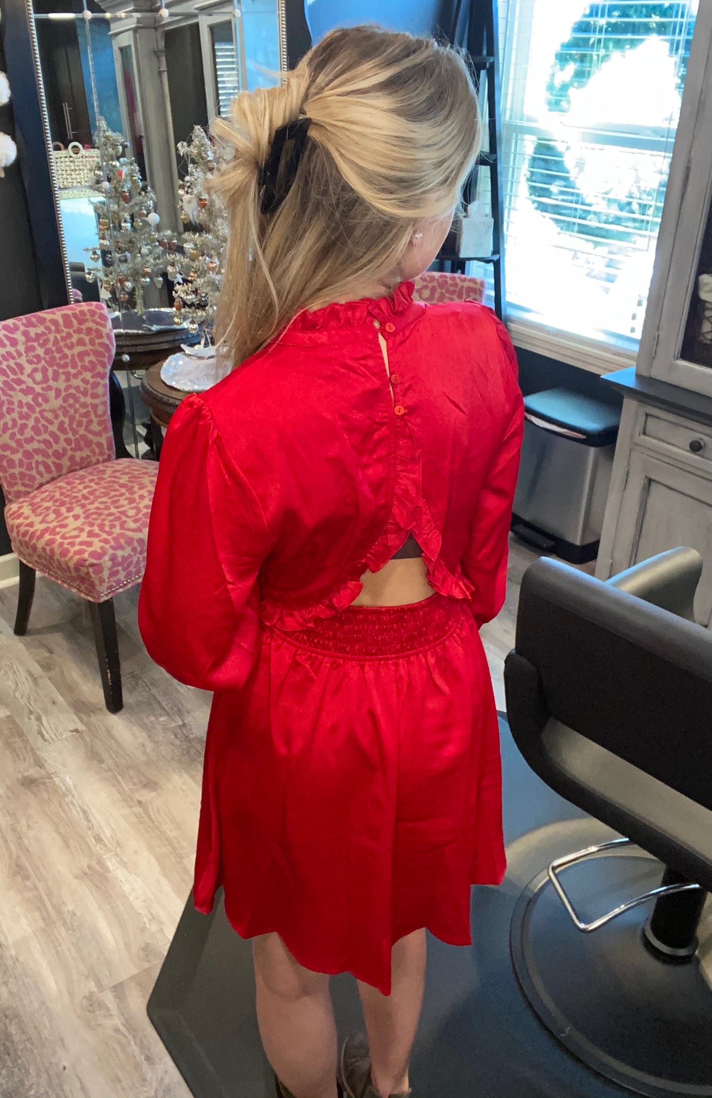 Stunning Red Holiday Dress