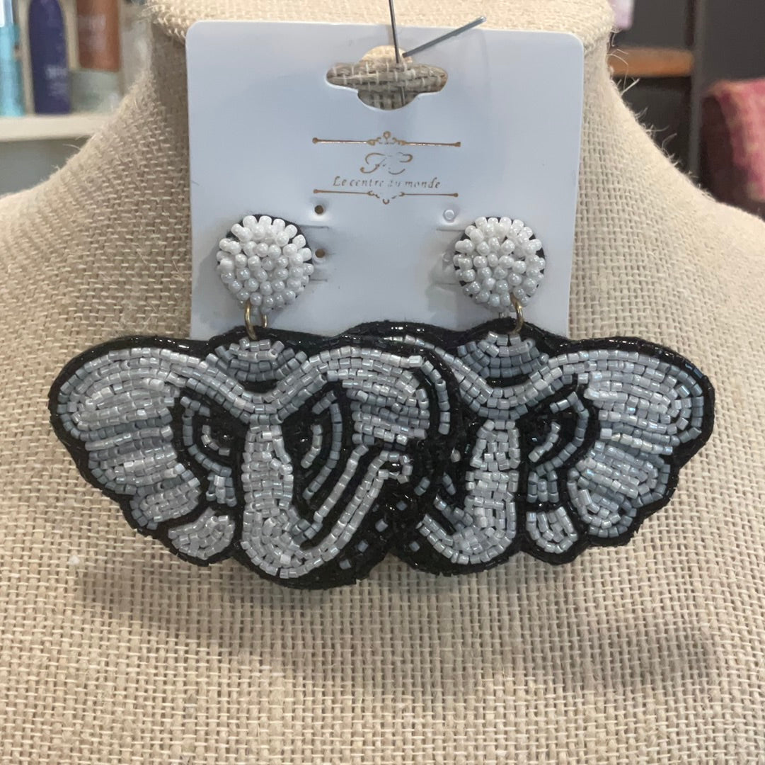 Elephant earrings