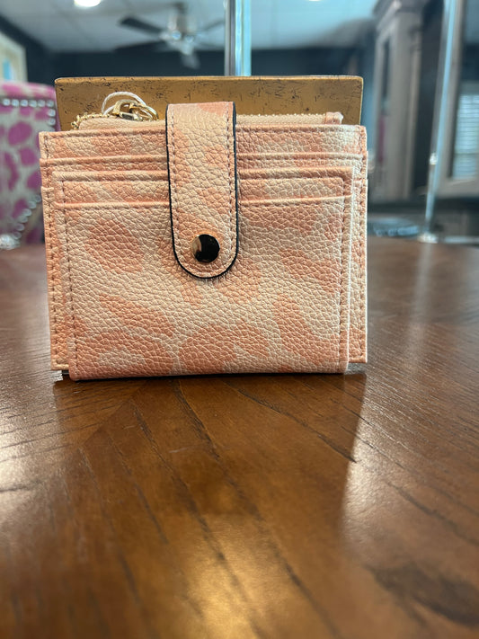 Cheetah Mini Wallet And Cardholder