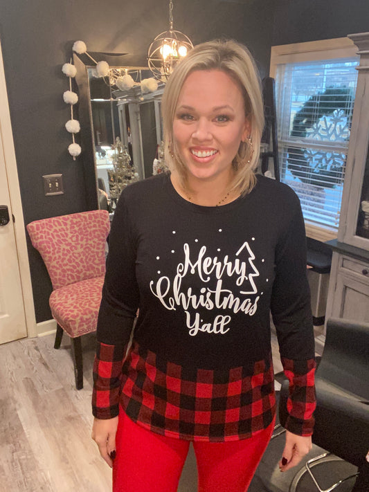 Merry Christmas Y'all Shirt